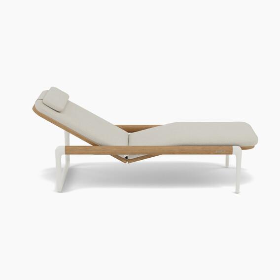 Flex lounger teak