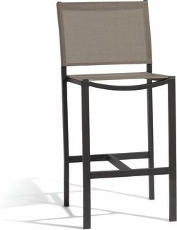 Counter height stool with back