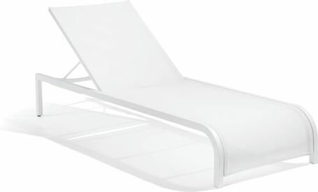 Loungebed - wit F8 textiles white
