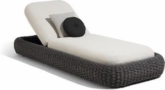Kobo lounger - rope 45mm anthracite