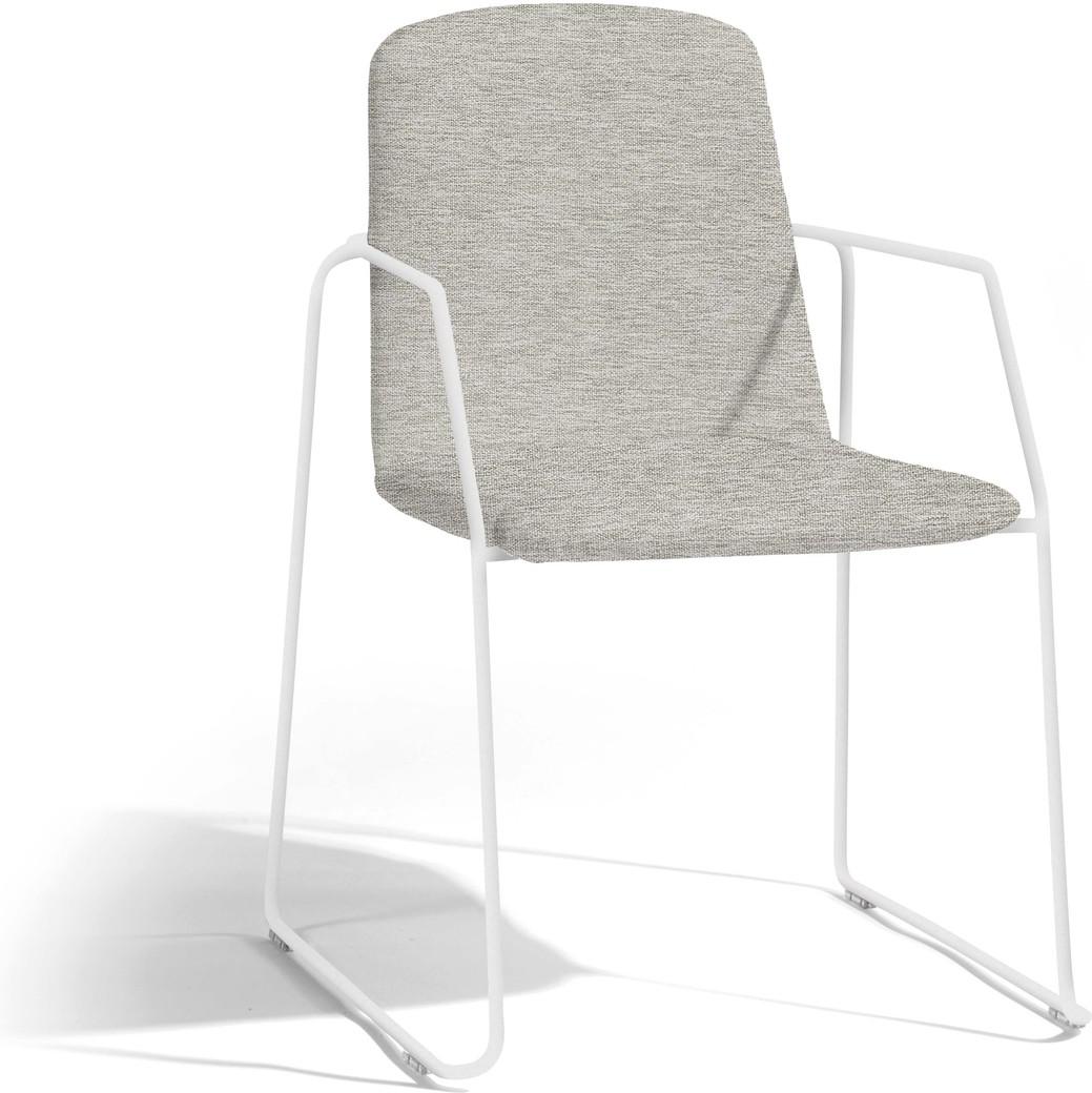 Loop chair - white - lotus smokey