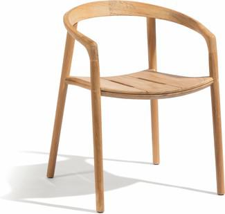 Solid Dining arm chair