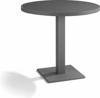 Napoli Bistro-Tisch - lavagrau - schwarz 80