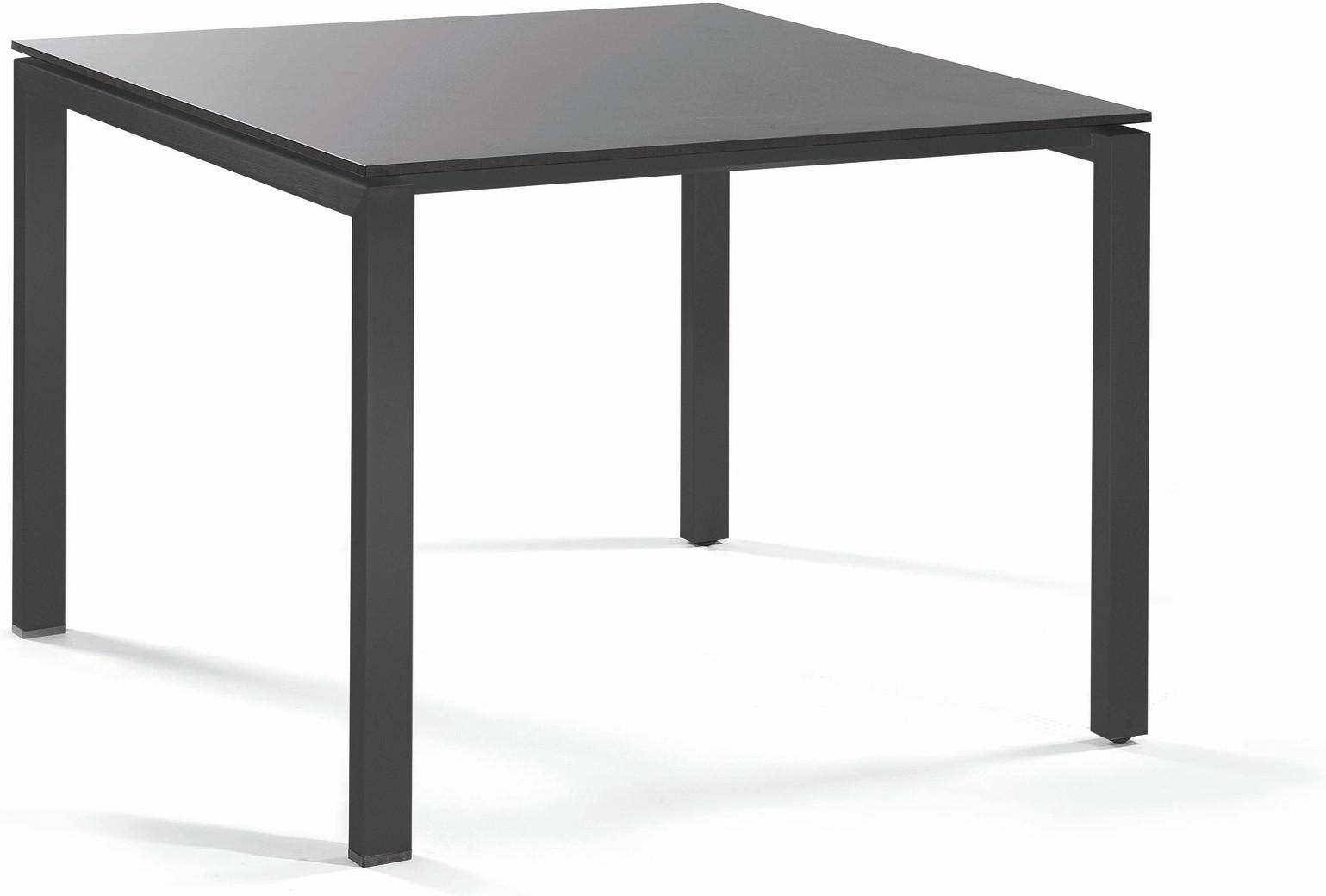 Trento Dining table - glass black GLB 105