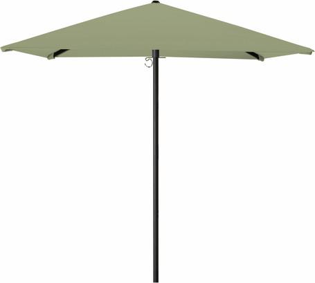 Umbrella small - l pole black - 180x180 AW forest