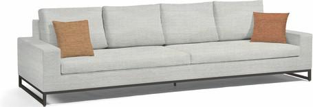 Sofa fixed - Lotus Smokey 290