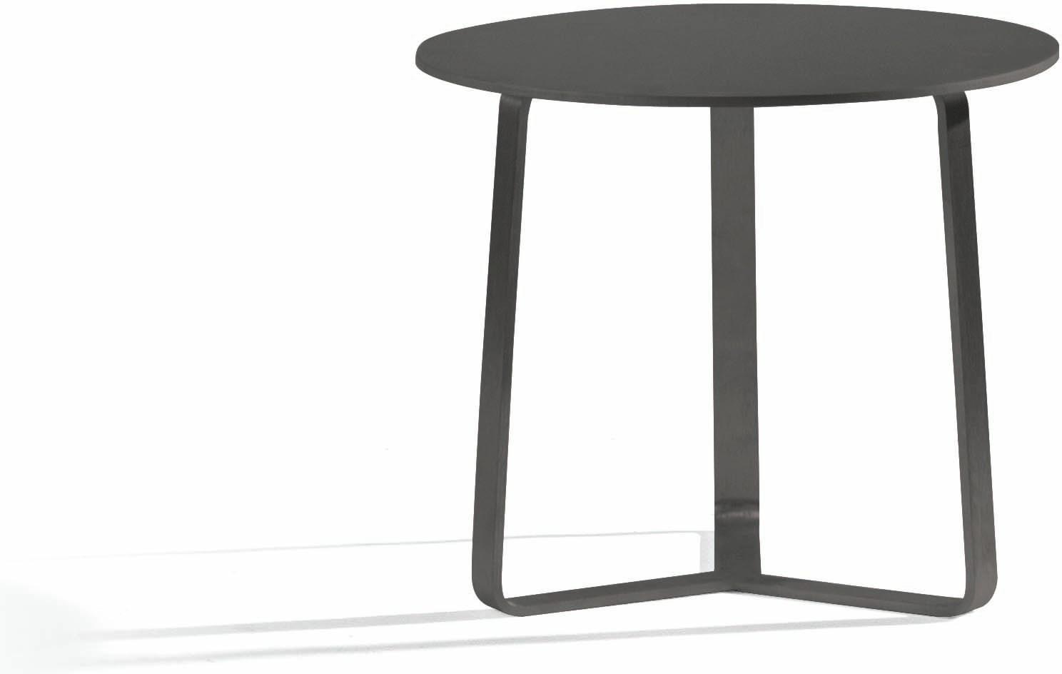 Outdoor side table - lava - round 48