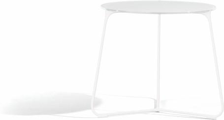 coffee table - white - glass white - 60