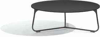 Mood mesa de centro - lava - cristal negro - 80