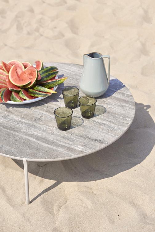 Geborstelde teak