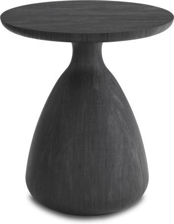 outdoor side table 40 - teak scuro