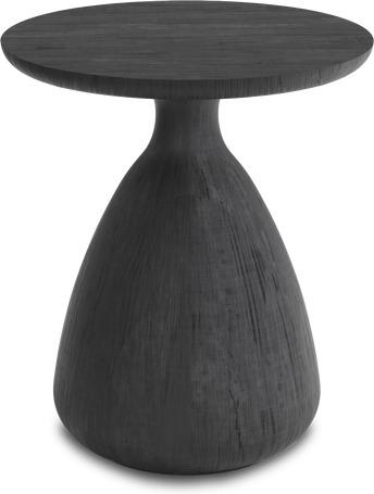 outdoor side table 35 - teak scuro