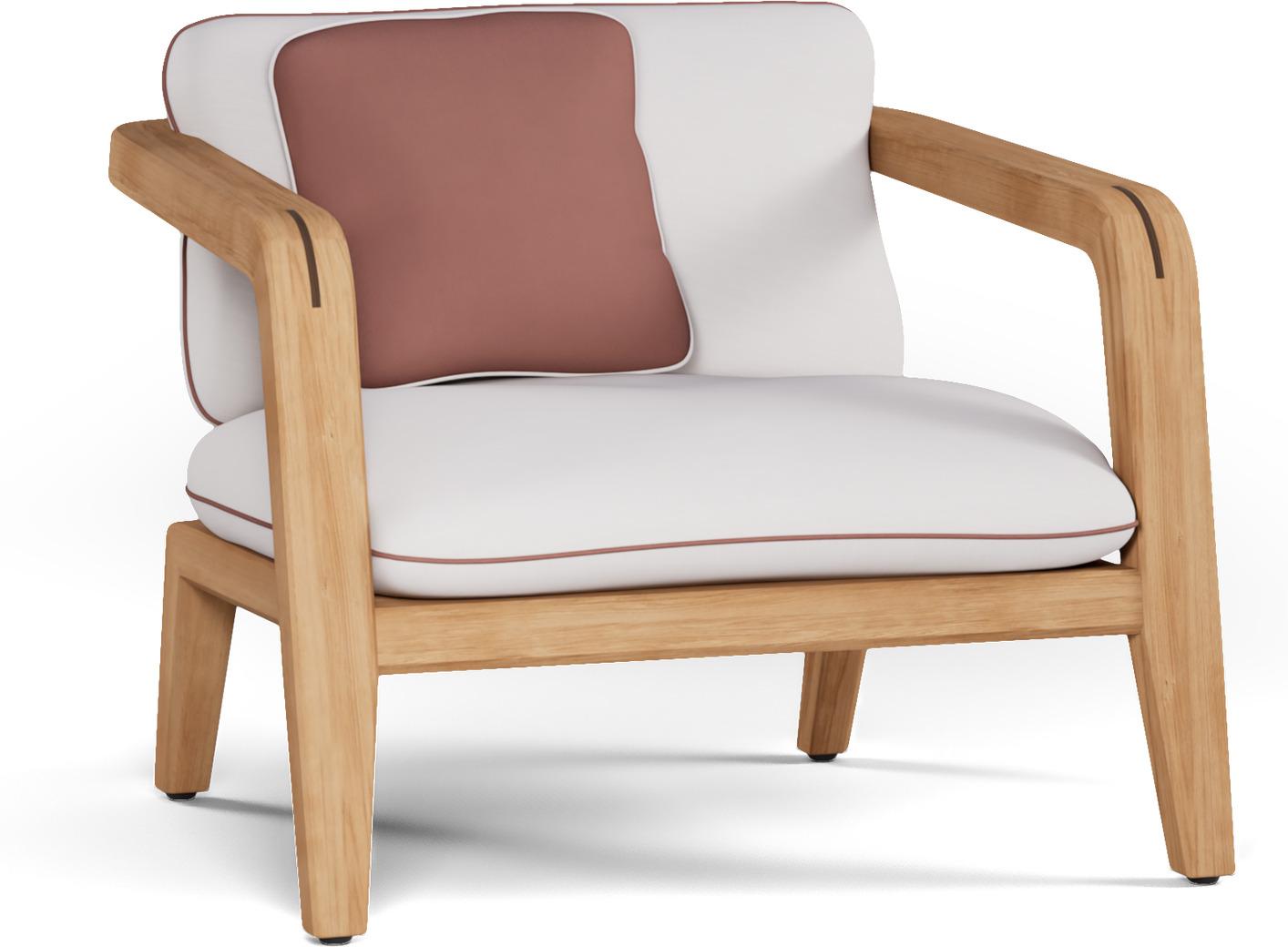 Fauteuil casual cushions
